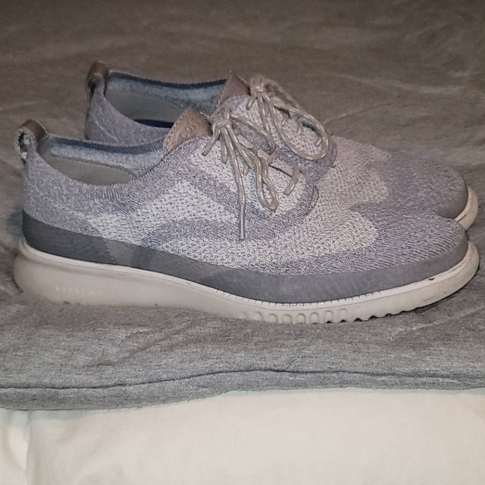 Cole Haan Grand.os water resistant wingtip